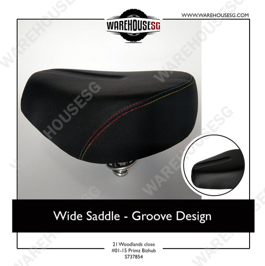 Wide Saddle - Groove Design