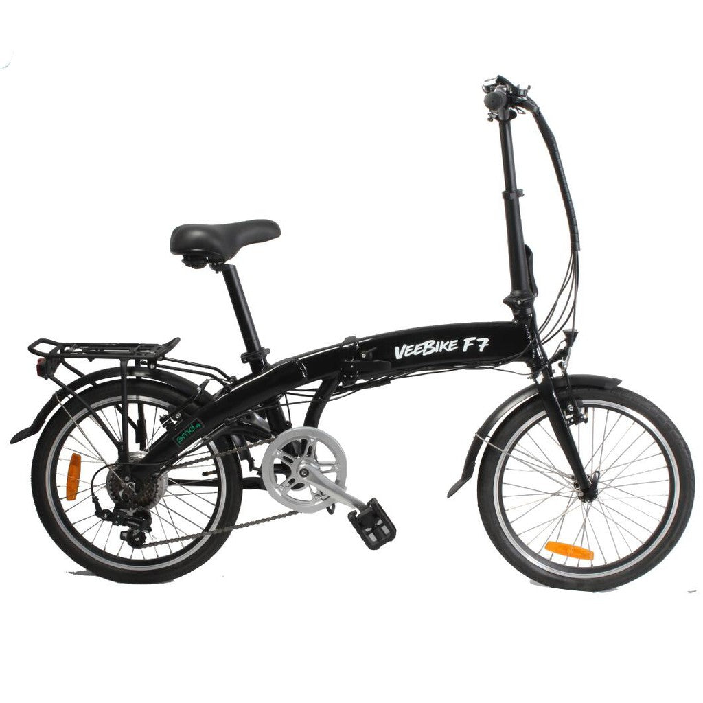 VeeBike F7 Electric Bike | Shimano Tourney 7 Speed | LTA Approved | EN15194 | Safety Mark