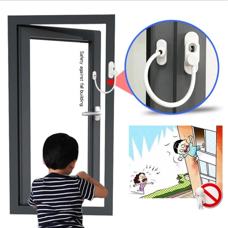 Child Safety Window Lock Door Security Cable Lock Windows & Door Restrict