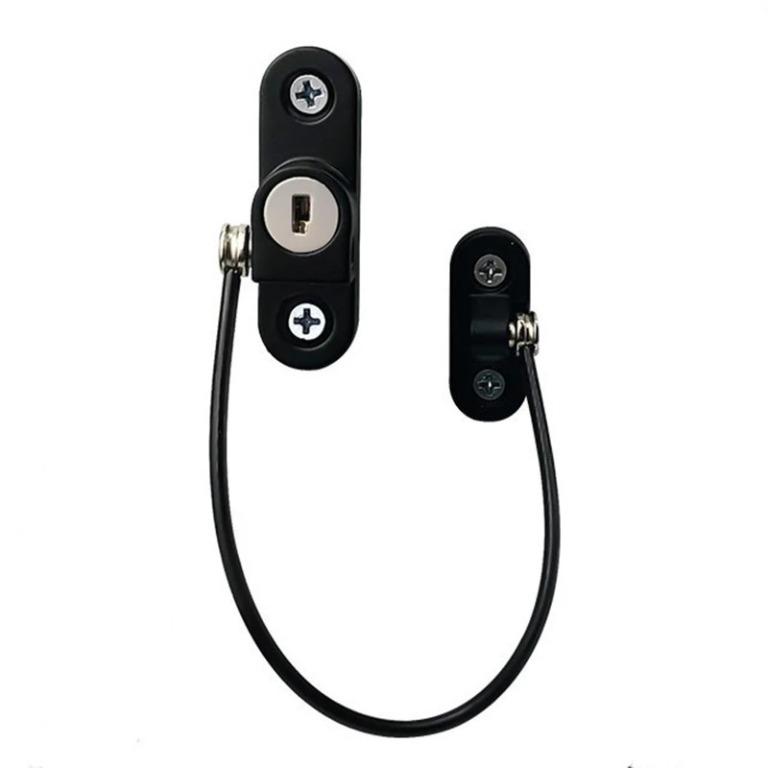 Child Safety Window Lock Door Security Cable Lock Windows & Door Restrict