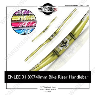 ENLEE 31.8mm*740mm Bike Riser Handlebar