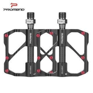 Promend Pedal Carbon Fiber Ultralight PD M86C Bicycle MTB Bike Promend Pedal Oil Slick Rainbow M86