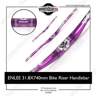 ENLEE 31.8mm*740mm Bike Riser Handlebar