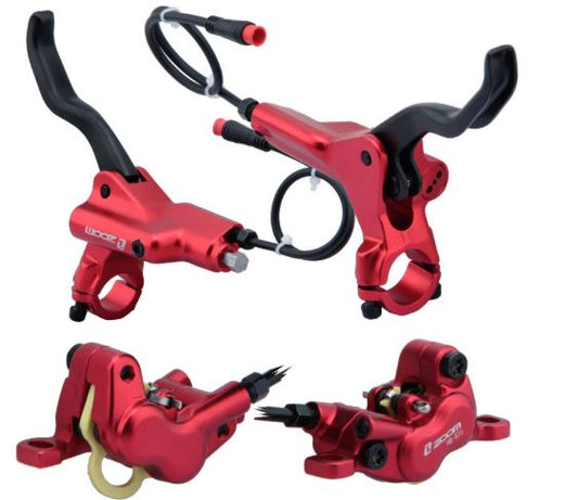 ZOOM 4-piston Disc Hydraulic Brake Electric Scooter