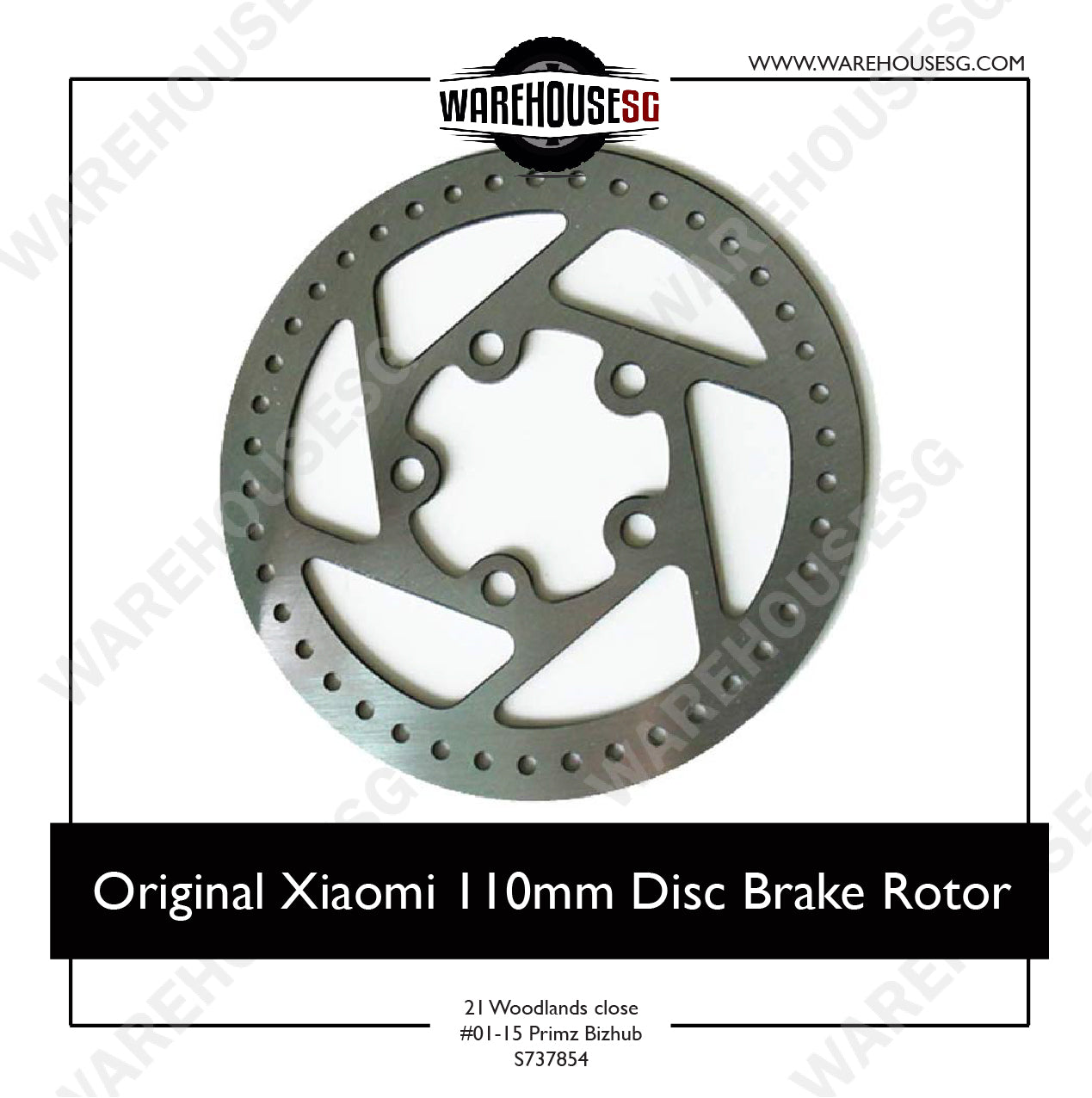 Original Xiaomi 110mm Disc Brake Rotor